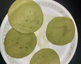 A picture of step 4 of Masala Palak Luchai(Jain Food).