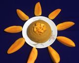 A picture of step 6 of Mango Sheera.