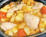 Foto del paso 4 de la receta: Traseros de Pollo al horno con patatas y verduras