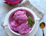 Foto langkah ke 5 dari resep Es Krim Buah Naga.
