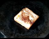 A picture of step 4 of Quick snacks |Rava bread masala toast.