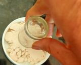 A picture of step 2 of Khus with Shrikhand shots.