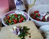 Foto langkah ke 1 dari resep Nasi Daun Jeruk Tumis Teri Cepokak Pedas.
