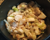 Foto del paso 1 de la receta: Pollo con salsa de peras y setas