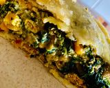 Foto del paso 8 de la receta: EMPANADA DE 🥬ESPINACA🥬 Y 🌽CHOCLO🌽