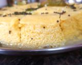गुजराती ढोकला (gujrathi dhokla recipe in hindi) रेसिपी चरण 6 फोटो