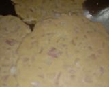 A picture of step 2 of Onion puri with coconut chutney.