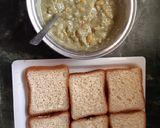 A picture of step 9 of Green masala cheese corn sandwich.