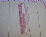 Foto del paso 1 de la receta: Trenzas de hojaldre con bacon, muy fácil de hacer!