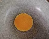 Hình bước làm 1 của món Pancake Dalgona
