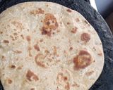 A picture of step 3 of Roti with chicken salan.