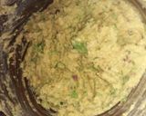 A picture of step 2 of Chickpea rissoles #mashujaarecipe.