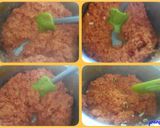 A picture of step 5 of Gajar Halwa with Gajar-Paneer Roll.
