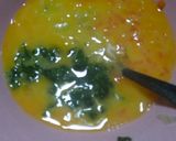 Foto langkah ke 2 dari resep Omelet Bayam.