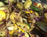 A picture of step 5 of Roasted/Baked Veggies Salad.