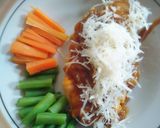 Foto langkah ke 5 dari resep Crispy cheese chiken steak homemade.