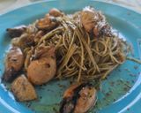 Foto del paso 6 de la receta: Capelini con chipirones y tinta
