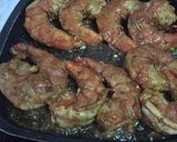 A picture of step 3 of Spicy Pan grilled prawns.