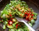 A picture of step 3 of Snake Gourd veggie.
