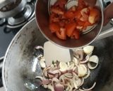 A picture of step 2 of Chickpea rice.