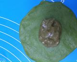 Foto langkah ke 5 dari resep Roti Sobek Greentea.