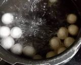 A picture of step 8 of Rasmalai.
