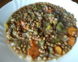 A picture of step 7 of Lentejas viudas (Slow Cooker Lentils).
