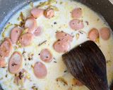 Foto langkah ke 3 dari resep Fettucine carbonara.