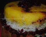 A picture of step 22 of Persian upside down rice (Tahchin-e Morgh).