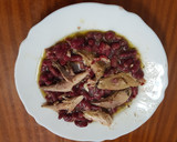 Foto del paso 4 de la receta: 🇪🇸 Judías pintas con perdiz en escabeche 🇪🇸