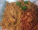 صورة لخطوة 2 من وصفة روز بقطع الدجاج