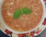 A picture of step 3 of 💗💗💗Healthy and delicious tometos and egg soup 👍👍👍.