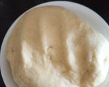 A picture of step 1 of Kerala paratha.