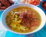 Foto langkah ke 3 dari resep 98. Soto Rempah Daun Jeruk.