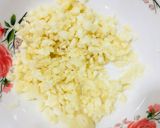 Hình bước làm 2 của món Cơm chiên sau Tết