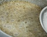 A picture of step 3 of Quinoa Halwa.