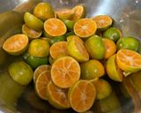รูปขั้นตอนการทำที่ 1 ของ แยมส้มจี๊ด จี๊ดจ๊าดHomemade Kumquat Marmalade