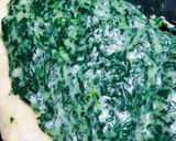 Foto del paso 3 de la receta: Espinaca con salsa blanca para la pizza