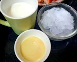 A picture of step 2 of Strawberry Smoothie.