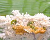 Foto langkah ke 6 dari resep Nasi Bakar Ayam Kemangi.