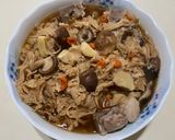 高麗菜乾枸杞香菇排骨湯（大同電鍋料理）的食譜步驟8照片