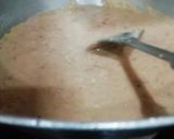 A picture of step 9 of Adadiya Ladwa or Urad dal Halwa.