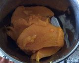 A picture of step 1 of Walnuts mango halwa.