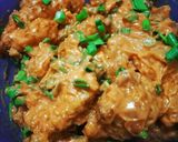 A picture of step 6 of Dynamite Chicken.