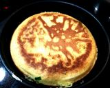 A picture of step 3 of Naan Bread with Green Garlic.