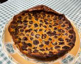 Une image de l'étape 14 de Clafoutis aux cerises, miel et vanille.