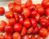 Édesköményes-szardíniás shakshuka főtt rizzsel recept fázis 3 fotója
