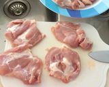A picture of step 1 of KFC Inspired Crispy Chicken Burger.