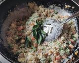 A picture of step 4 of Upma.