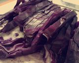 صورة لخطوة 1 من وصفة سلطة الملفوف الاحمر بالمايونيز